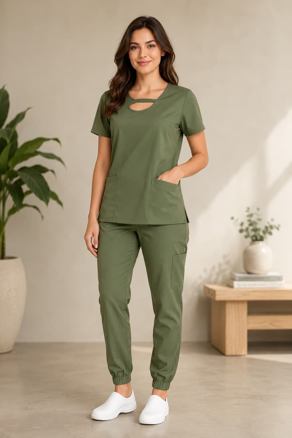 AURA Keyhole Set — ONE MEDICAL medical uniform