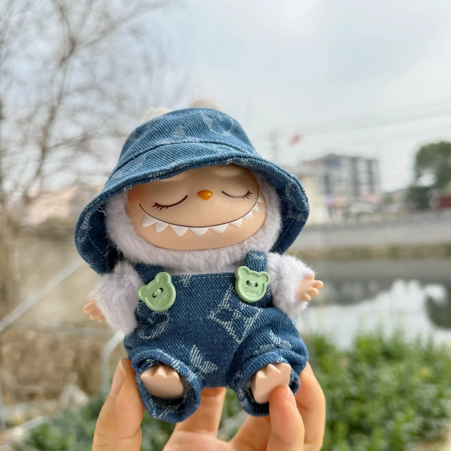 Designer Overalls & Hat